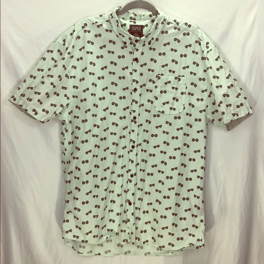 From Super Massive: Button Up Short-Sleeve Shirt